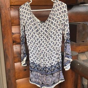 Patterned Romper